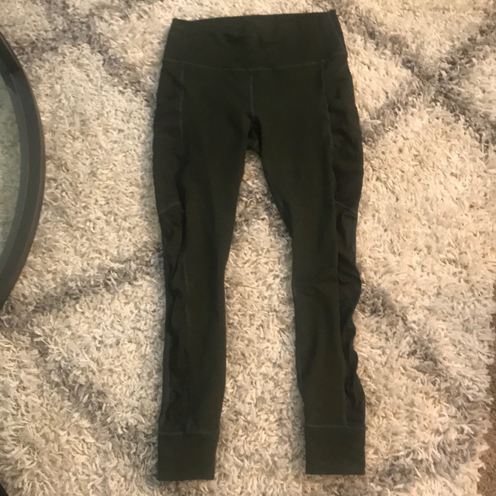 Fabletics Hunter green workout leggings